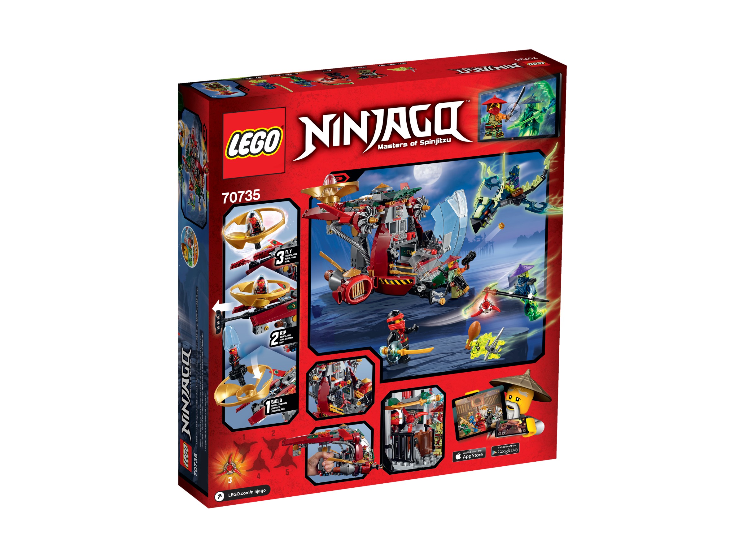 Lego Ninjago. Корабль R.E.X Ронана  